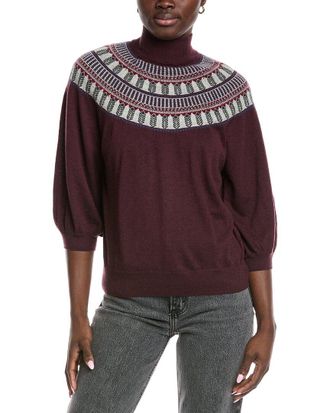 Autumn Cashmere Fairisle Cashmere Sweater