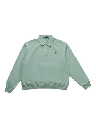 Polo Ralph Lauren polo-collar sweatshirt - Green
