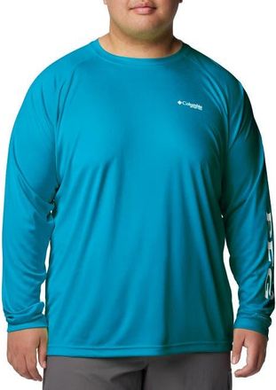 Columbia Big & Tall Terminal Tackle Shirt in Blue Echo at Nordstrom, Size 3X Big