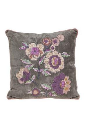Parkland Collection Penelope Transitional Beige Pillow Cover With Poly Insert in Taupe at Nordstrom Rack