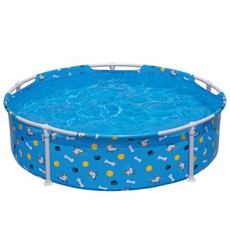 Bestway Piscina Para Mascotas Sobre El Suelo Azul 122 X 30,5 Cm Bestway