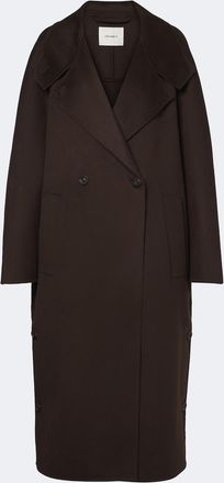Lisa Yang Double-breasted wool and cashmere coat