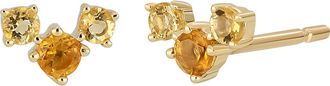 Bony Levy Semiprecous Stone 14K Gold Stud Earrings in 14K Yellow Gold at Nordstrom