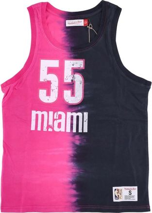Mitchell & Ness Miami Heat Tie Dye Tank Top - Heren - Fitness - Veelkleurig - XL - Katoen - Fitness