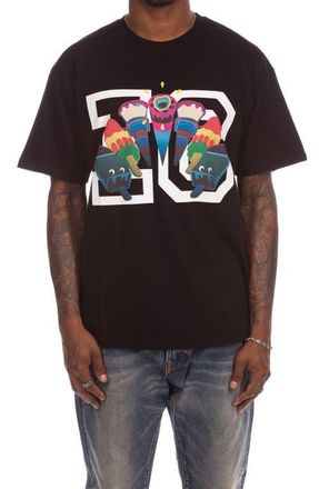 Icecream Friends Cotton Graphic T-Shirt in Black at Nordstrom, Size Xx-Large