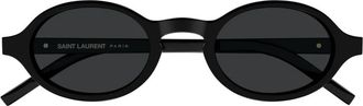 Saint Laurent M161 Zonnebrillen - unisex - Zonnebrillen - Zwart - 48 MM - Nylon - Accessoires