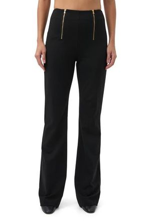 Trina Turk Kiara 2 Ponte Pant in Black at Nordstrom, Size 12