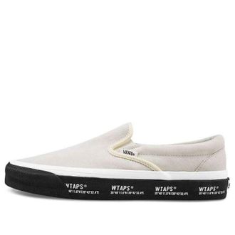 Vans WTAPS x Og Classic Slip-On Lx Grey Black VN0A45JK20F