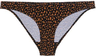Toteme smocked bikini bottoms - women - Recycled Polyamide/Elastane - S - Black