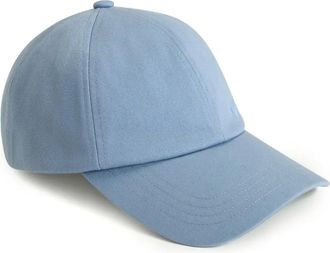Woolrich Cappello da baseball con ricamo - Blu