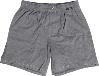 Dolce & Gabbana Gray Striped Cotton Regular Boxer Underwear Clothing