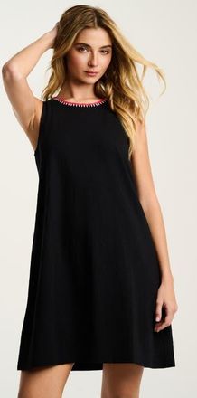 Lisa Todd Summer Swing Dress in Black at Nordstrom, Size X-Large