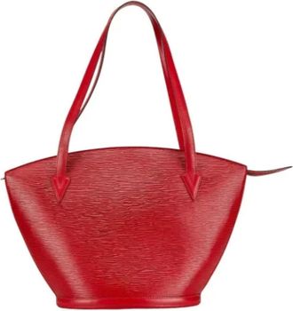Louis Vuitton Pre-owned Tote Bags, female, Red, Size: ONE SIZE Pre-owned Leather louis-vuitton-bags