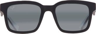 Maui Jim Opiopio AF Neutral Grey Square Mens Sunglasses 659-02 54