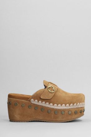 Mou Clog Plain Slipper-Mule