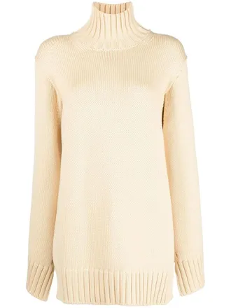 Jil Sander Trui met split mouwen - Beige