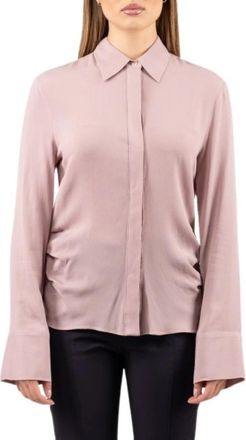 Pinko Blouses Shirts - Dames - Overhemden - Roze - S - Overhemden