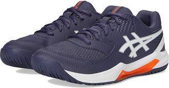 Asics Mens GEL-Dedicate 8 Tennis Shoe Mens Shoes Indigo Fog/White : 12.5 D - Medium, Synthetic/Textile