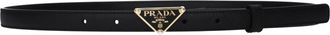 Prada Damess Leren riem zwart