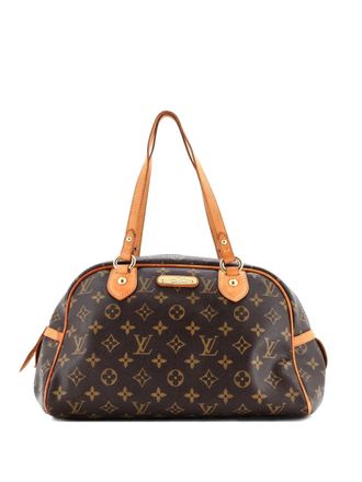 Louis Vuitton Montorgueil Handbag Monogram Canvas PM satchel - Bruin