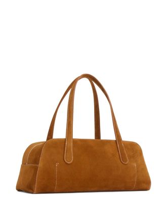 Mansur Gavriel Helios shoulder bag - women - Suede - One Size - Brown