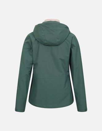 Mountain Warehouse Womens Mountain Warehouse Womens/Ladies Thunderstorm II 3 in 1 Waterproof Jacket - Green - Size: 14