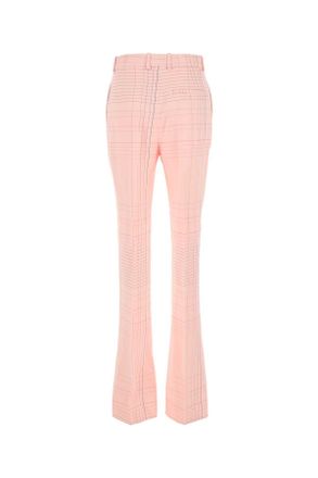 Bottega Veneta Womens Pink Stretch Viscose Blend Pant - Coral - Size EU 32 (Womens)