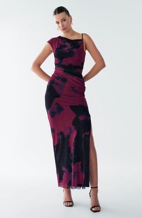BWLDR Chelsea Maxi Dress in Pink Floral at Nordstrom, Size 6