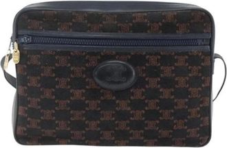 Celine Pre-owned Cross Body Bags, female, Blue, Size: ONE SIZE Pre-owned Vintage Cross Body Bag