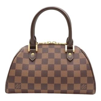 Louis Vuitton Pre-owned Damier Canvas Handbag - Dames - Pre-owned - Bruin - Maat: ONE Size
