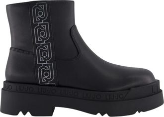 Liu Jo Love 52 Booty - Dames - Enkellaarsjes - Zwart - 39 EU - Polyester - Schoenen