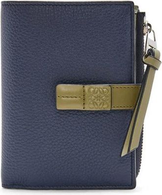 Loewe Slim Zip Bifold Compact Wallet