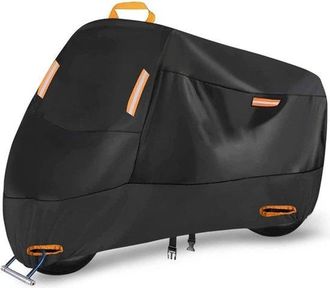No Brand Funda Universal Para Motocicleta/scooter - Se Adapta Al Parabrisas - Impermeable 210d - Funda Protectora Para Moto Contra La Lluvia, Los Rayos Uv Y El