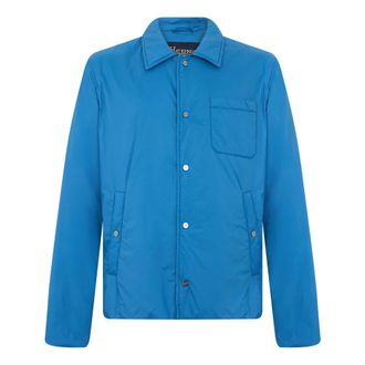 Herno Shirt-cut Jacket - Heren - Jassen - Blauw - Maat: 2XL Polyamide