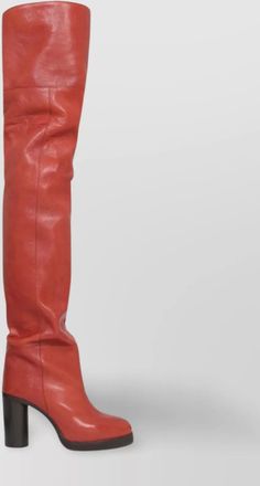 Isabel Marant leather over-the-knee boots