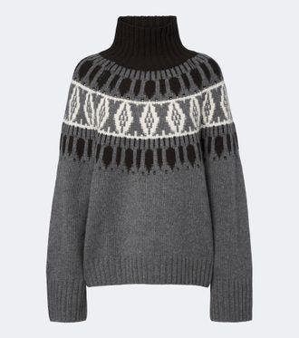 arch4 Whistler Fair Isle cashmere sweater