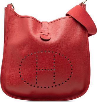 Herm&egrave;s Pre-owned Hermes Clemence Evelyne I GM Crossbody Ladies CVUP6H1WKCS3QKXQ