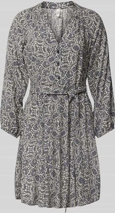 Only Flie&szlig;endes Minikleid aus reiner Viskose Modell NOVA in Jeansblau, Gr&ouml;&szlig;e L