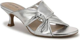 Life Stride Nori Sandal - Wide Width Available in Silver at Nordstrom, Size 9.5