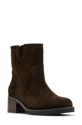Blondo Cassadie Waterproof Bootie in Java Suede at Nordstrom Rack, Size 9.5