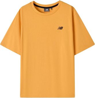 New Balance Logo Print Athletic T-Shirt Asia Sizing Yellow NCNE92S013-YW