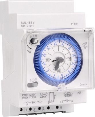 OEM Horloge Journali&egrave;re - 16 A - 100-240 V Ac - Programmation Par Tranches De 15 Minutes - Pour Irrigation Et &Eacute;purateurs - 1 Pi&egrave;ce