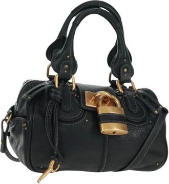 Chlo&eacute; Pre-owned Handbags, female, Black, Size: ONE SIZE Pre-owned Hand Bag