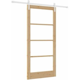 vidaXL Puerta Interior Orkdal Marr&oacute;n 93 X 202 Cm Vidaxl