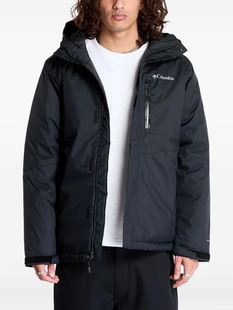 Columbia logo-print padded jacket - men - Polyester/Polyester - M - Black