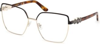 Guess Gu 50229 Brillen - unisex - Brillen - Zwart - 57 MM - Accessoires