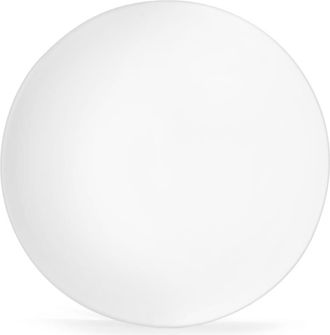 Medard De Noblat Plato llano (x6) Porcelana de Limoges Blanco