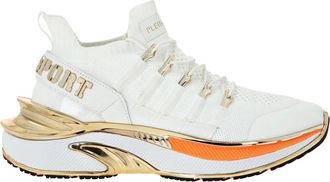 Plein Sport Runner Sneaker Chrome Surfer - unisex - Hardloopschoenen - Wit - 40 EU - Fitness