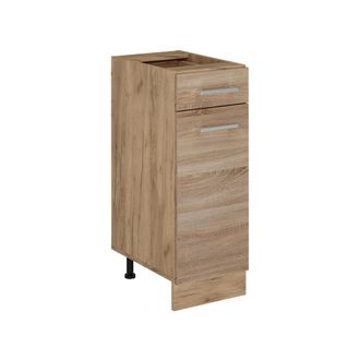 Vicco Mueble Bajo De Cocina R-line, Sonoma, 30 Cm Sin Encimera Vicco