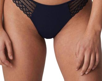 Prima Donna Twist East End Thong In Majestic Blue